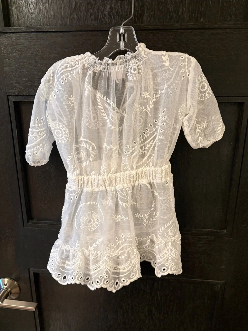 Marlo kids 1-2 years white eyelet dress dainty